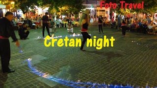 Cretan night in Mochos (Crete, Greece)/ Критский вечер в Мохосе (Греция,Крит)