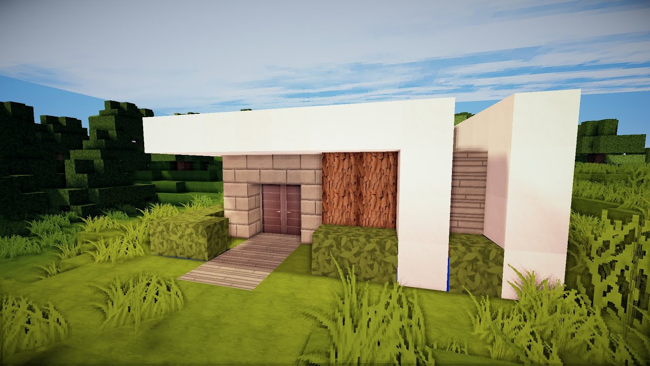 How to make a small modern house #6 - YouTube