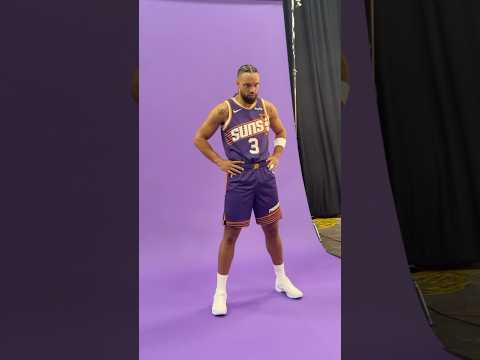 Dillon Brooks rocking his new Suns uniform 🔥