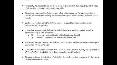 Bright Analyst, CFA Level 1. Probability Distribution Basics