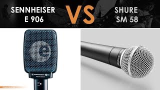 Sennheiser E906 Vs Shure Sm58 Fender Blues Junior Nos Lacquered Tweed 15W Guitar Amp
