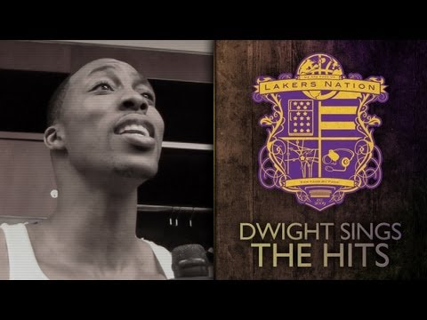 Lakers Extra FUNNY: Dwight Howard Sings The Hits, And Attempts A Shaq Rap