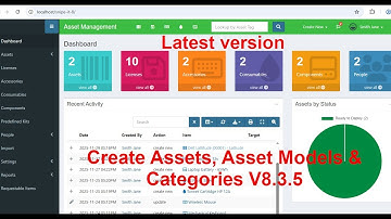 (09) How to Create Asset, Asset Model & Category in Snipe-IT | Snipe-IT Asset Management Tutorial