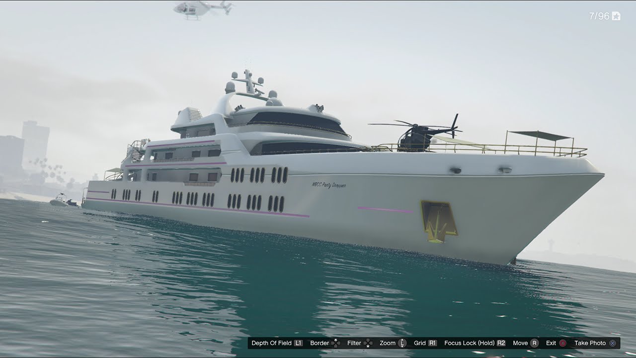 gta 5 black yacht