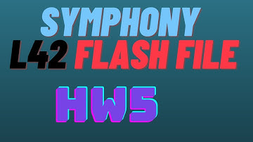 Symphony L42 flash file Hw5 Cm2 Read