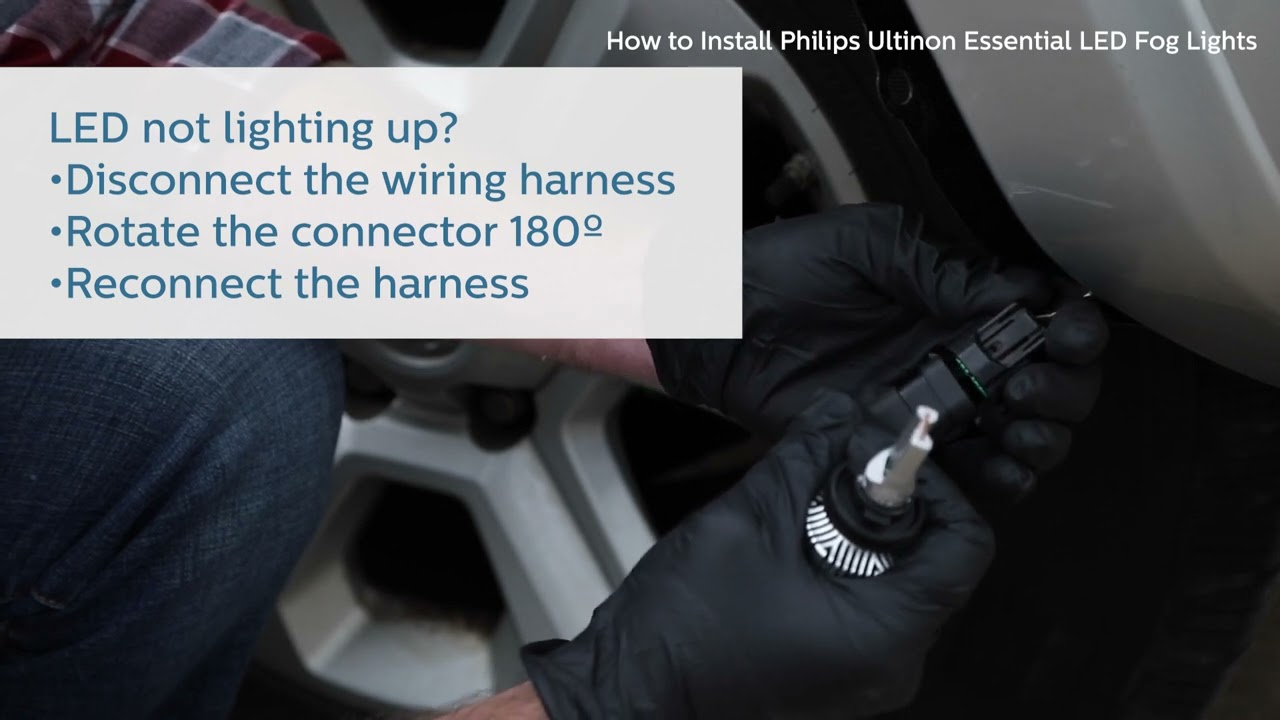 How to Install Philips Ultinon Essential LED Fog Lights 