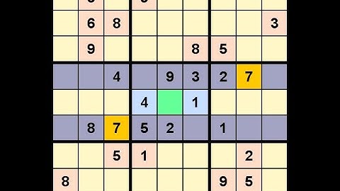 How to Solve Washington Times Sudoku Difficult September 22, 2022