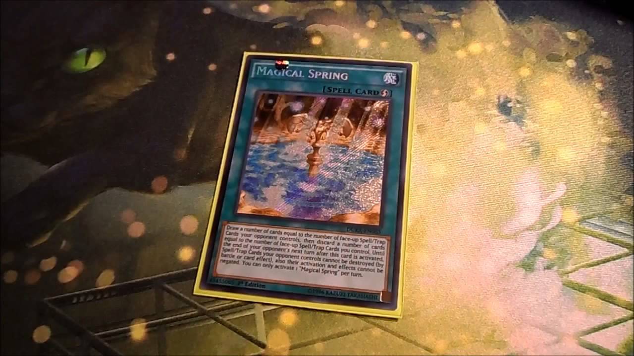 Yu-Gi-Oh! Magical Spring (Spell Card) - YouTube