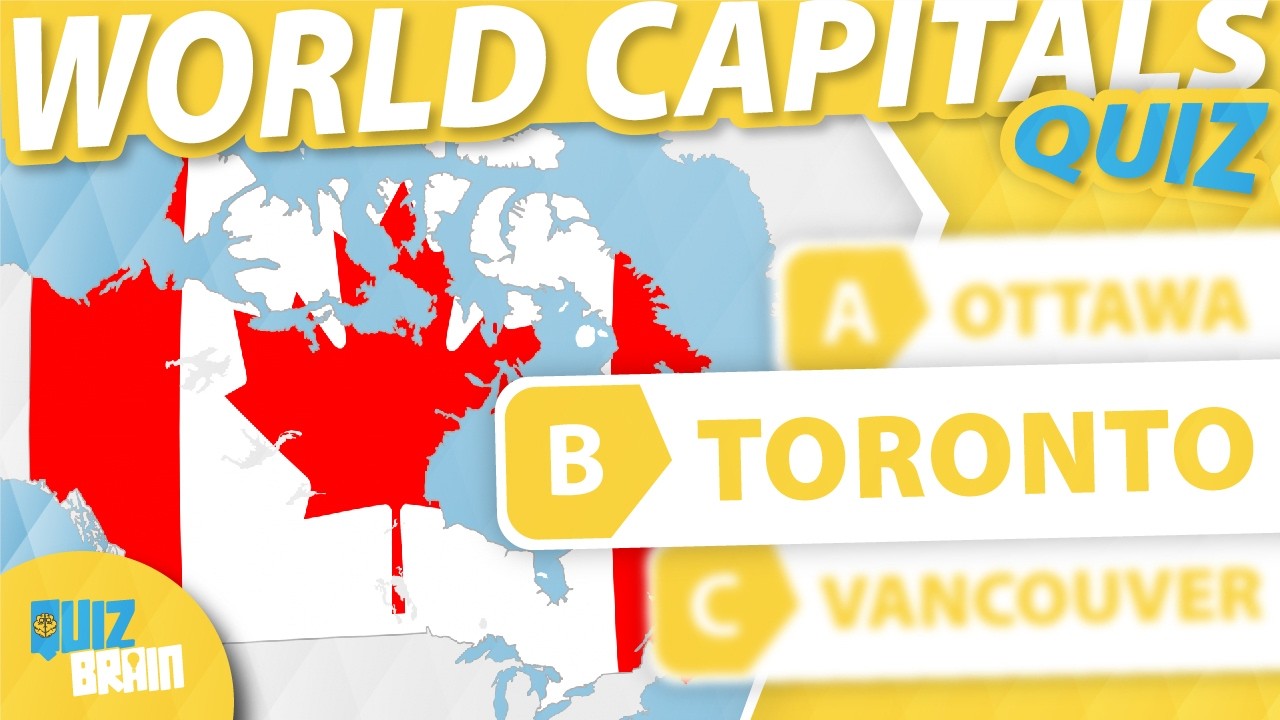 Geography Quiz: Guess the Capital City of 70 Countries
