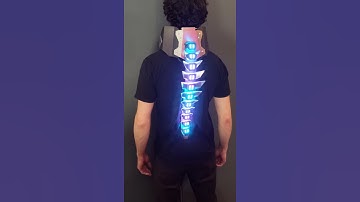 Bionic Concepts - Deluxe Metal Biomechanical Spinal Armor with RGB LED upgrade