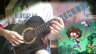 Video thumbnail of "Amphibia Theme (Season 1&2 Intro) Guitar Cover"