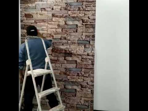 Decora tu Hogar con Vinil Adhesivo diseño Piedra para Pared! 2019