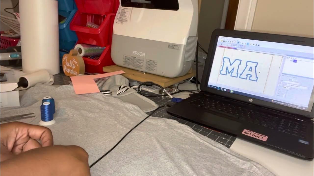 How to thread bobbin into bobbin case Janome MB7 YouTube