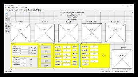 Cara Membuat Aplikasi Gerak Parabola Menggunakan GUIDE MATLAB