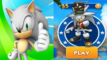 Sonic Dash - Nutcracker Silver New Character Unlocked - Christmas Update - All Characters Gameplay