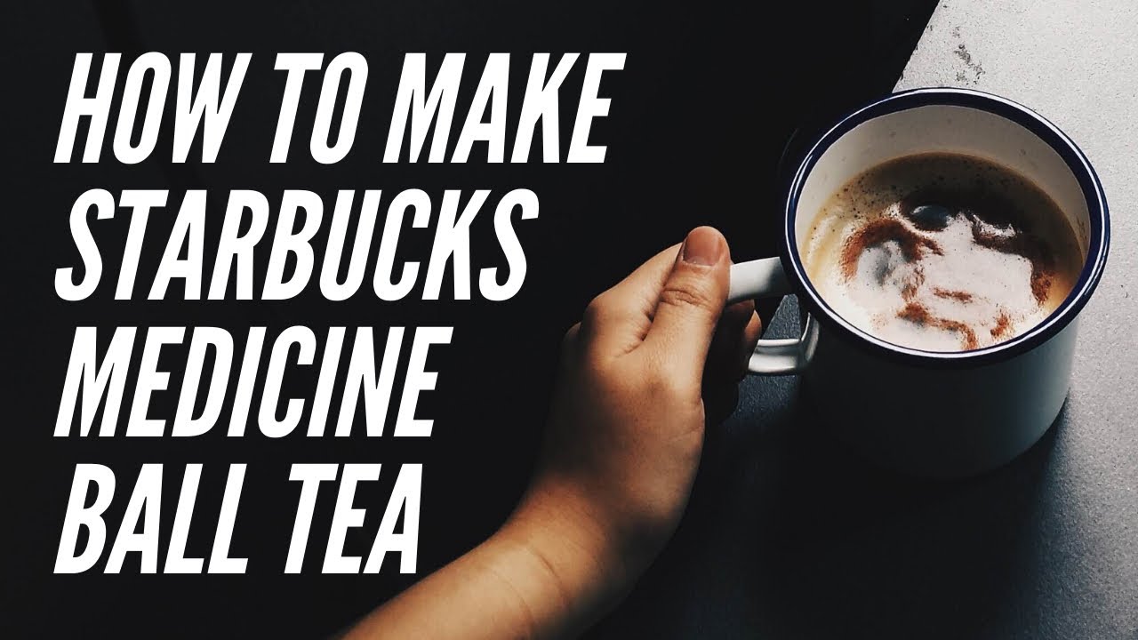 How To Make Starbucks Medicine Ball Tea At Home! Save some coin, and