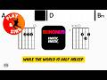 SUNONUS - Knock Knock • Depeche Mode V2 | Scrolling Guitar Chords &amp; Lyrics