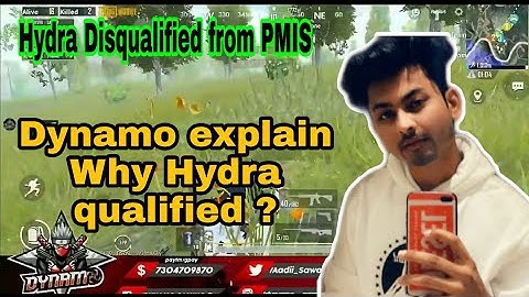 Hydra Dynamo explain why Team Hydra Disqualified from PMIS 2020