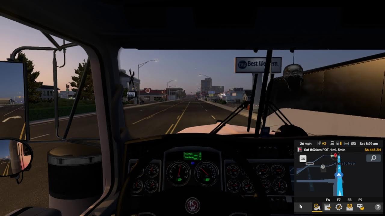 Kenworth W900 Valentine Day Prep Ride