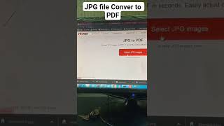 JPG file Conver to PDF