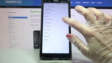 How to Turn On / Off Auto Correction on DOOGEE S70