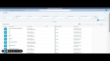 How to create a Material Master MM01 in SAP FIORI   SAP MM for beginners #SAPMM #Materialmaster