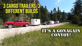 Cargo trailers to the mountains  And chocolate cake!