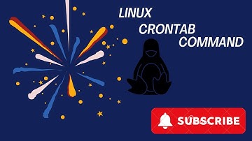 Linux Crontab Command used to schedule script, to run repeatedly in the background at a set time.