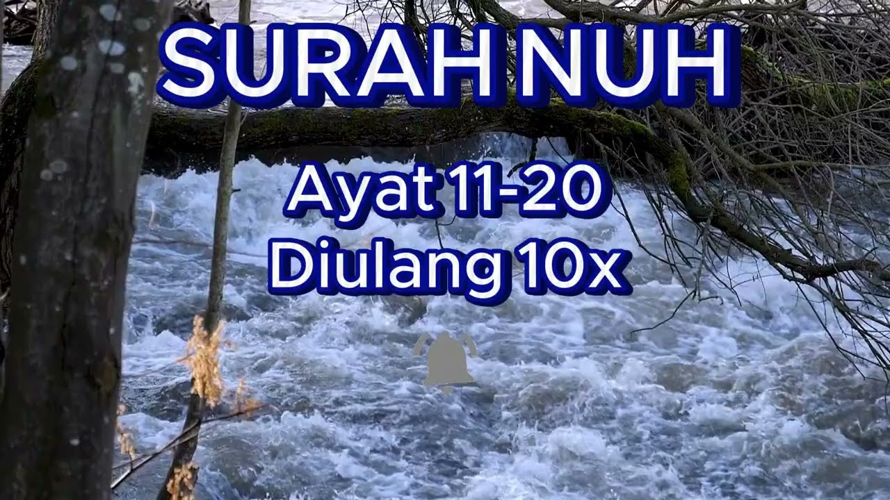 MUROTTAL SURAT NUH AYAT 11-20 METODE UMMI DIULANG 10X