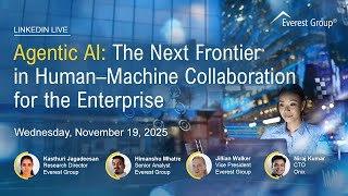 Agentic AI: The Next Frontier in Human–Machine Collaboration for the Enterprise