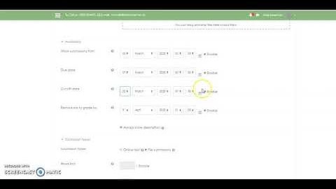 how to create an assignment on moodle