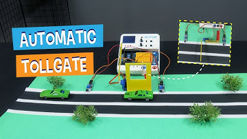 Automatic Electric Toll Booth Gate Using IR Sensors and Servo Motor | DIY Project for Beginners