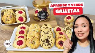 HAZ DE ESTÁ RECETA UN NEGOCIO - CREA TU EMPRENDIMIENTO DE GALLETAS - PASTISETAS - DE MANTEQUILLA