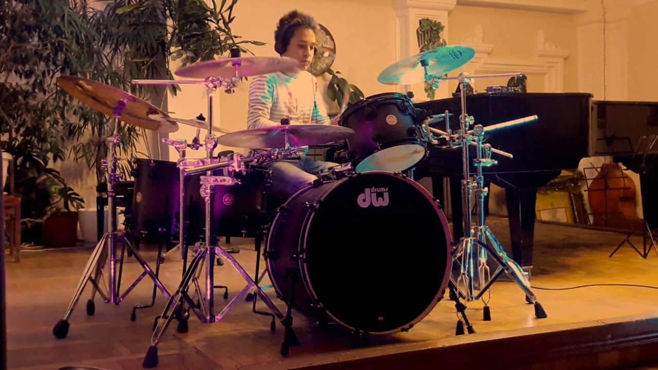 Flying Colors Mask Machine (DRUM COVER) Live from concert YouTube