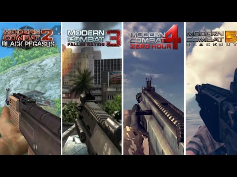 Modern Combat 2 Vs Modern Combat 3 Vs Modern Combat 4 Vs Modern Combat 5 | Android 2021!