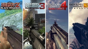 Modern Combat 2 Vs Modern Combat 3 Vs Modern Combat 4 Vs Modern Combat 5 | Android 2021!