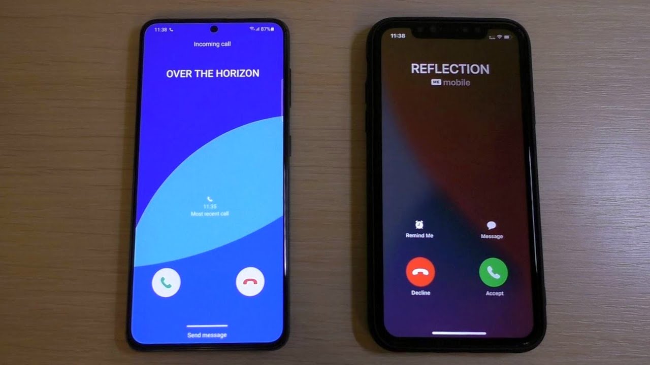 Over The Horizon vs Reflection Incoming Call