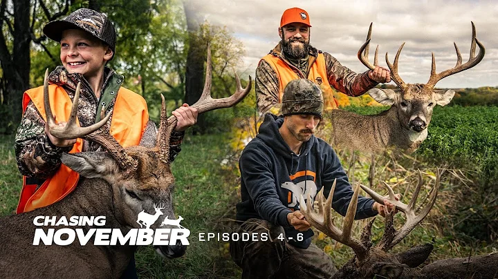 Midwest Whitetail Hunts | Almost 2 HOURS of Giant Deer Hunts | Chasing November Episodes 4-6