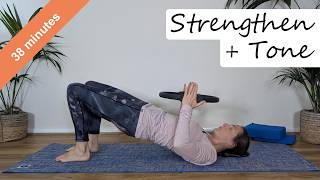 Pilates strengthen and tone - with Pilates circle | Pilates Live