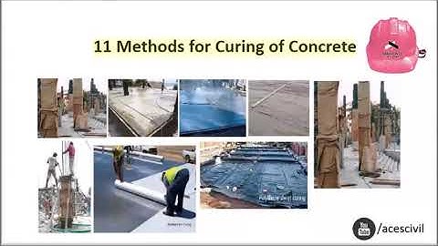 Methods for Curing of Concrete