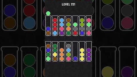 Ball Sort Puzzle - Level 721