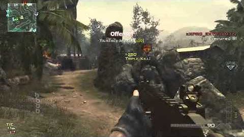 COD: MW3 Triple Man Semtex Cross Map