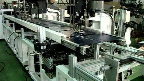 lever arch file assembling line.AVI