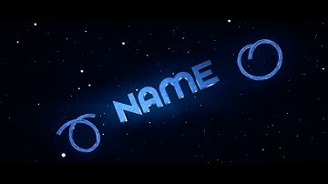 FREE Simple Blue Blender Intro Template #711 + Tutorial