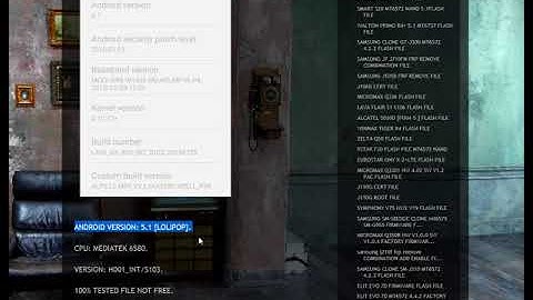 Lava iris 810 Firmware Flash File Ver:H001_INT/S103 Rom 1000% Ok