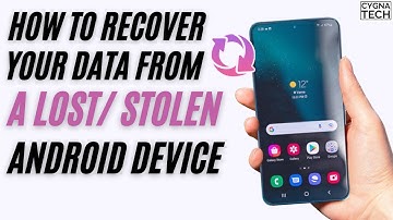 How To Recover Data From A Lost Android Phone | Recover Data From A Phone That Is Switched Off