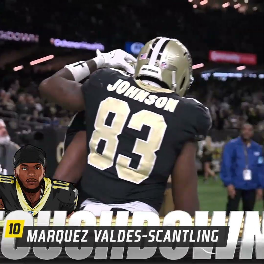 Marquez Valdes-Scantling catches for a 28-yard Touchdown vs. Los Angeles Rams