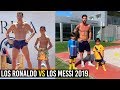 LOS RONALDO VS LOS MESSI 2020, ASÍ ES SU ENTRENAMIENTO Y ESTILO DE VIDA