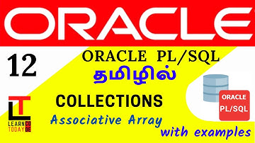ASSOCIATIVE ARRAY - COLLECTIONS in PLSQL | Oracle PLSQL tutorial in TAMIL@learncodetodaytamil​