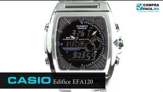 Reloj Casio Edifice EFA120 Metal - www.CompraFacil.mx